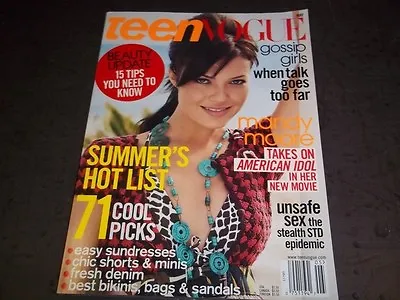 $25 • Buy 2006 May Teen Vogue Magazine - Mandy Moore - Ii 5141