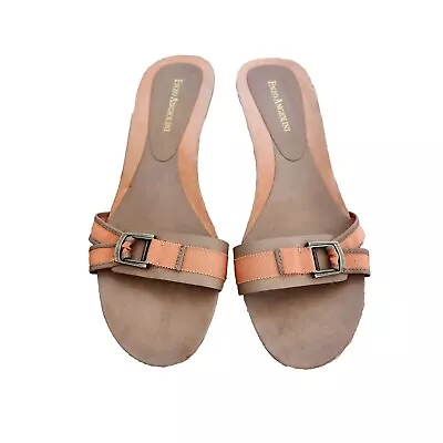 Enzo Angiolini: Salsa  2   Mule Sandal - Orange & Tan  US 8.5M • $25.22