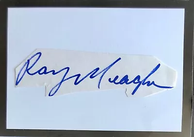 Ray Meagher Australian Actor  Home And Away Original Autograph On 6 X 4 Card • £4.75