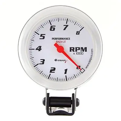 Equus Tachometer 0-8000 Rpm 3 3/8  Analog Electrical Ea 8068 • $83.99