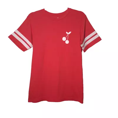 Kings Of Leon Followill VII Cherry USED Shirt (Small Red Jersey-Style Rock) • $43