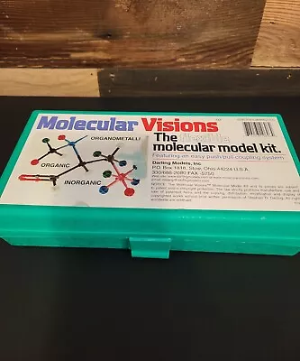 Molecular Visions The Flexible Molecular Model Kit 1996 Organic Chemistry  • $14.99