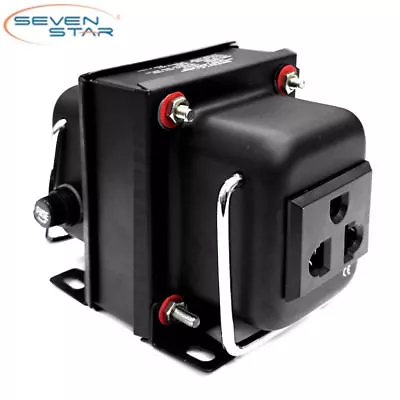 SevenStar THG-100 Watt 220V To 110V Step-Down Voltage Converter Transformer • $27.99