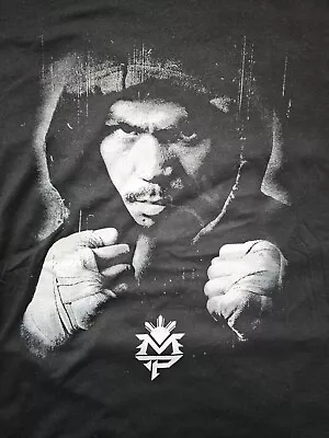 Manny Pacquiao Team Pacquiao Boxing Filipino Philippines T Shirt Size L NEW • $31.99