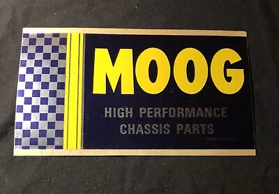 Moog Chassis Parts Vintage Original Vinyl Decal Sticker - Large Size  • $9.99