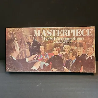 £28.74 • Buy Vintage Masterpiece Art Auction Board Game  Parker Brothers 1970  100% Complete
