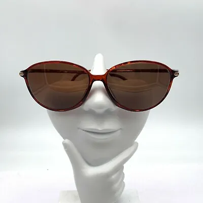 Vintage Silhouette SPX M1822 Brown Oval Sunglasses Austria FRAMES ONLY • $18
