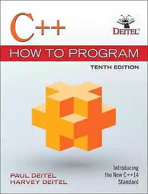 C++ How To Program - Paperback By Deitel Paul; Deitel Harvey - Acceptable N • $27.05