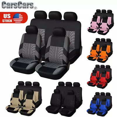 Universal Auto Seat Covers For Car Truck SUV Van Front/Rear Protector 4PCS/9PCS • $22.99