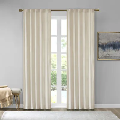 510 Design Colt Room Darkening Poly Velvet Rod Pocket/Back Tab Curtain Panel • $41.99