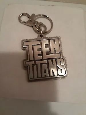 Monogram International Teen Titans Logo Pewter Keyring • $9.95