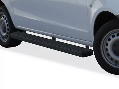 IBoard Running Boards 5in Matte Black Fit 16-23 Mercedes-Benz Metris Cargo Van • $159