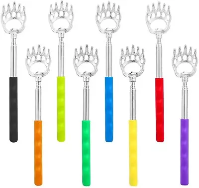 Back Scratcher Ohuhu 8 Pack Extendable Telescopic Bear Claw Back Massager • $13.99