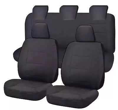 Canvas Seat Covers For MAZDA BT50 UR SERIES 09/2015-06/2020 DUAL CAB UTILITY • $219