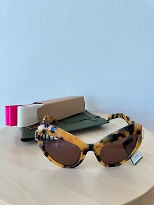 New Karen Walker Sunglasses Eyewear Glasses Womens Bow Wow B Crazy Tort • $113.34