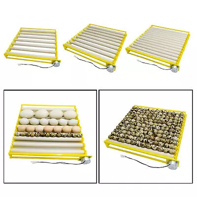 Egg Incubator Tray 360° Rotary Automatic Egg Turner Duck Pigeon Quail 220V • £21.89