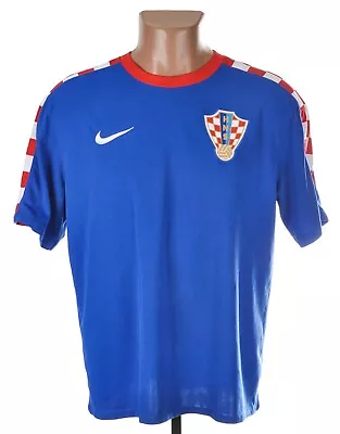 Croatia 2014/2015 Away Football Shirt Jersey Nike Size L • $59.99