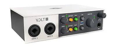 UA Volt 2 USB Audio Interface For Recording Podcasting And Streaming With E... • $190.32