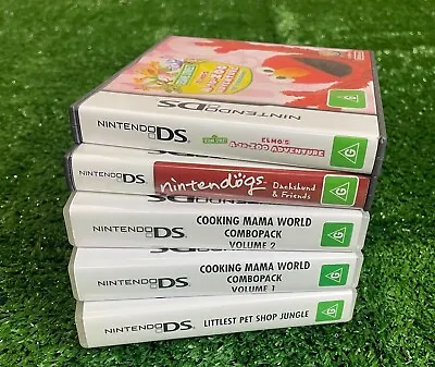 Nintendo DS Games - Complete With Manuals - Free Shipping - AU • $22