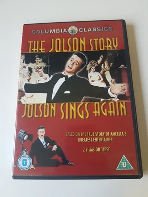 £3 • Buy The Jolson Story & Jolson Sings Again - 1940's Musical Films (DVD) SKUE