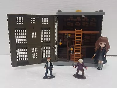 Harry Potter Playset - Ollivanders Wand Shop With Figures - Magic Moving Ladders • £9.99