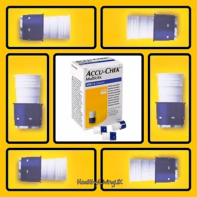 Accu Chek Multiclix Lancets - For Multiclix Lancing Device -18 Lancets (3 Drums) • £9.99