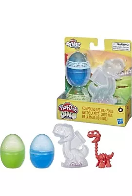 £9.99 • Buy PlayDoh Easter Egg Dino Crew Hydro Glitz Slime Dinosaur Bones Playset Play-doh