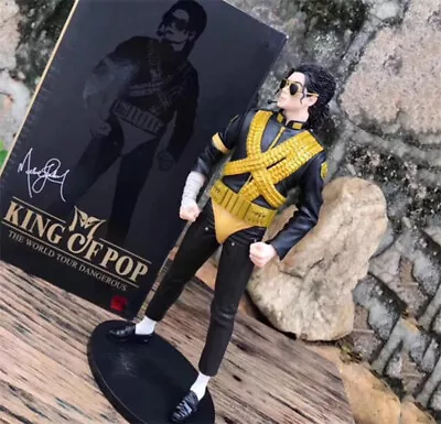 Michael Jackson King Of Pop 13  Doll Figure Memorial Statue Collection Rare Gift • $64.58