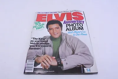 Elvis Anniversary Photo Album #1 1978 Magazine Collectors Edition 11 X 8 • $15.61