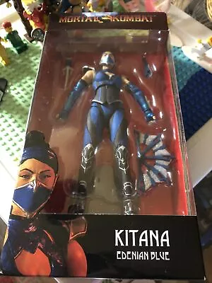 BRAND NEW⭐️McFarlane Mortal Kombat KITANA EDENIAN BLUE 7  Action Figure • $30