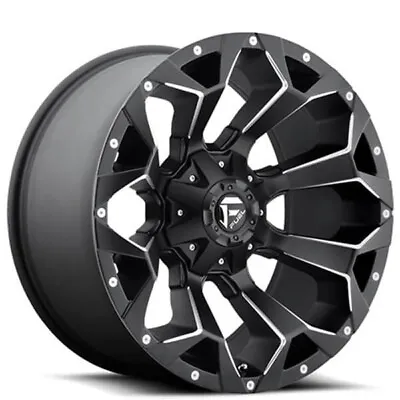 15  Fuel Wheels D546 Assault Black Milled Off-Road Rims(4pcs) • $956