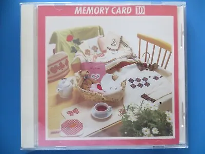 Janome Memory Card # 10 For Janome MC9000 Elna CE 20 Janome  8000 5000 5700 • $13