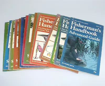 Marshall Cavendish Fisherman's Handbook 17 Issues 1970's • £6.86