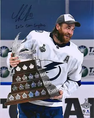 Victor Hedman Lightning 2020 SC Champ Signed 16x20 Raise Conn Smythe W/Insc • $149.99