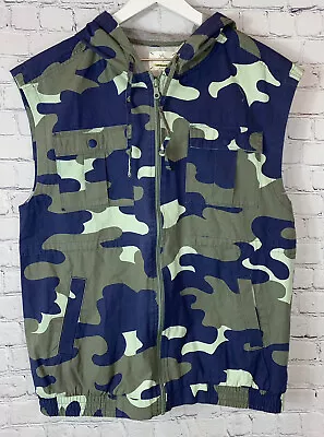 NWOT OFFLINE By AERIE Womens' Green Blue Camo Vest Size Small • $7.99