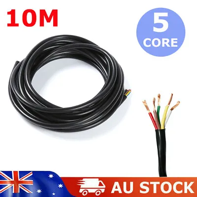 $23.19 • Buy 10M 5 Core Wire Cable Trailer Cable Cord Boat Caravan Electric Automotive Truck