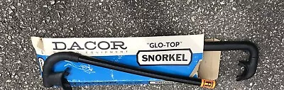 Vtg Dacor Snorkels Lot Of 2 Glo-Top Original Box • $21.86