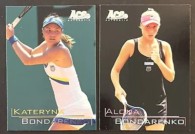 (2) 2011 Ace Matchpoint 2 Alona #9 Kateryna Bondarenko #10 Tennis • $4.99