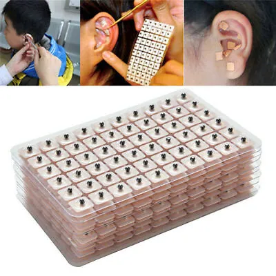 Magnetic Therapy Ear Patch Auricular Auriculotherapy Acupuncture Seeds Stick 600 • $2.12