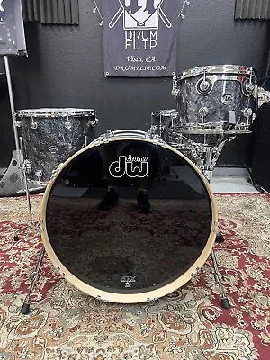 DW Performance 4pc Black Diamond  New Drum Set 22161214 Snare • $2770