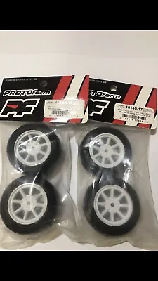 Pro-line Racing VTA Front Tire 26mm Mounted White Wheel PRM1014017 • $20