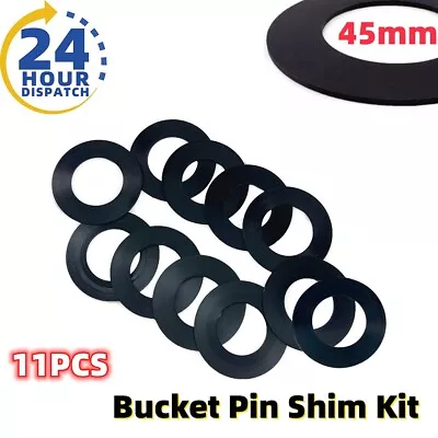 For Excavator 45mm Bucket Pin Shims Skid Steer Cat Komatsu Hitachi Daewoo Kubota • $10.49