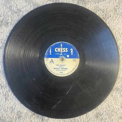 RARE 1950s CHICAGO BLUES 78 Muddy Water I Don’t Know Why I’m Ready CHESS 1579 • $49.99