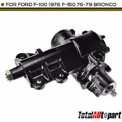 Power Steering Gear Box For F-150 1976-1979 Ford F-100 1976 Bronco 1978-1979 4WD • $302.99