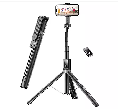 ANXRE 60  Phone Tripod Selfie Stick Tripod [All In 1] Phone W/remote • $17.95