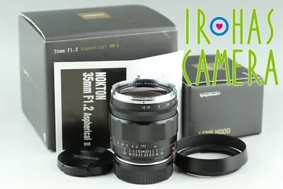 Voigtlander Nokton 35mm F/1.2 Aspherical Lens For Leica M With Box #23978 • $950