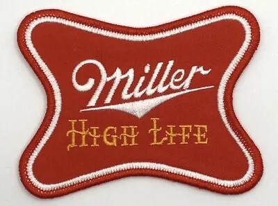 Miller High Life Beer Vintage Style Retro Patch Sew Iron On Hat Cap Shirt • $8