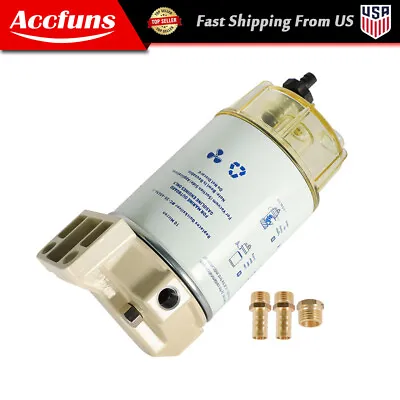 S3227 Fuel Filter/Water Separator Complete For Outboard 01-09 320R-RAC-01 • $22.99