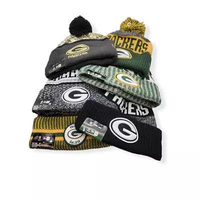 Authentic New Era Green Bay Packers On Field Sport Knit Beanie Cold Weather Hat • $29.99