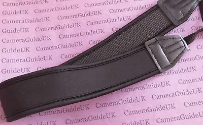 Neck Strap Shoulder Universal Neoprene For DSLR Nikon Canon Sony Pentax Camera • £5.95